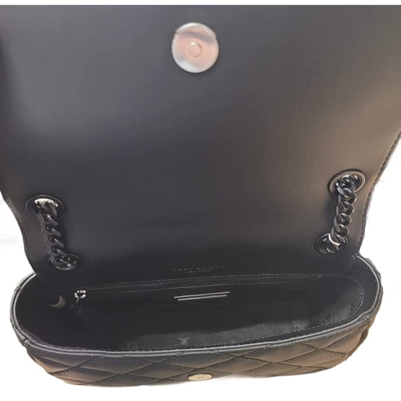 Tory Burch All Matte Small Black Shoulder Bag - Picture 15 of 15